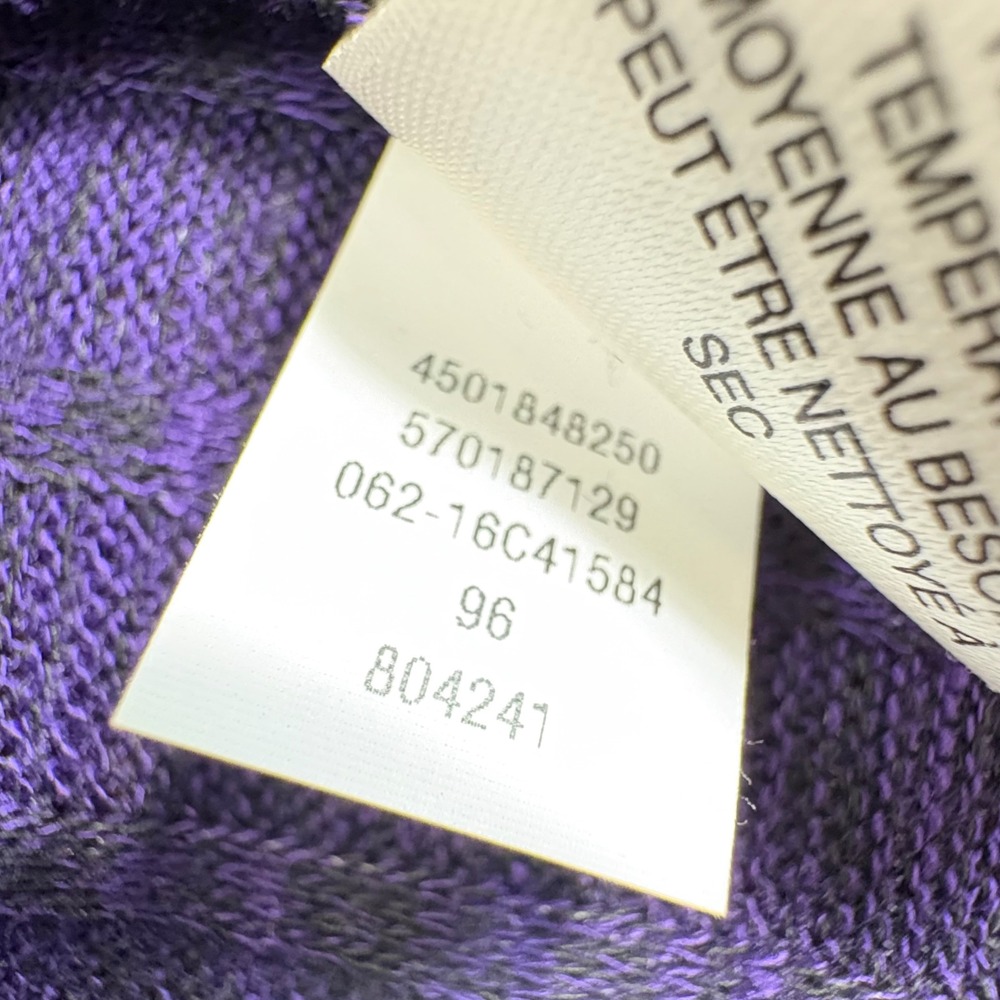 Zenergy Chicos Ribbed Knit Hooded Duster Cardigan Sweater Purple Size 2/US L - Picture 8 of 12